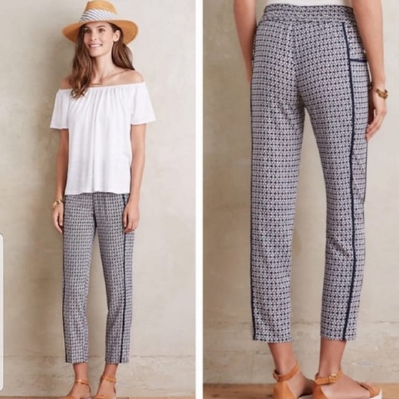 Anthropologie Pants - • ANTHROPOLOGIE • printed hei hei ikat joggers